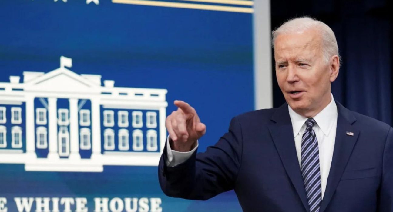 President Joe Biden suggests using federal deposit insurance for deposits exceeding $250,000