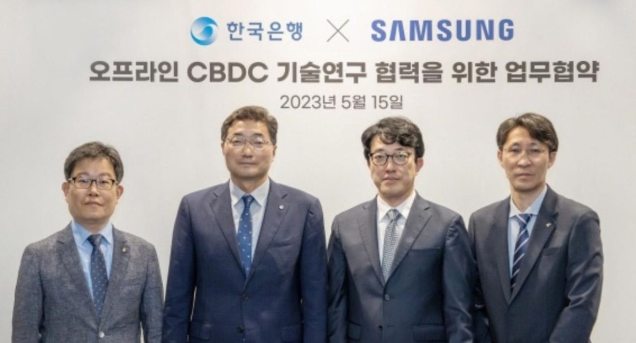 Samsung Partners with Bank of Korea for Offline CBDC Research: Exploring the Future of Digital Payments