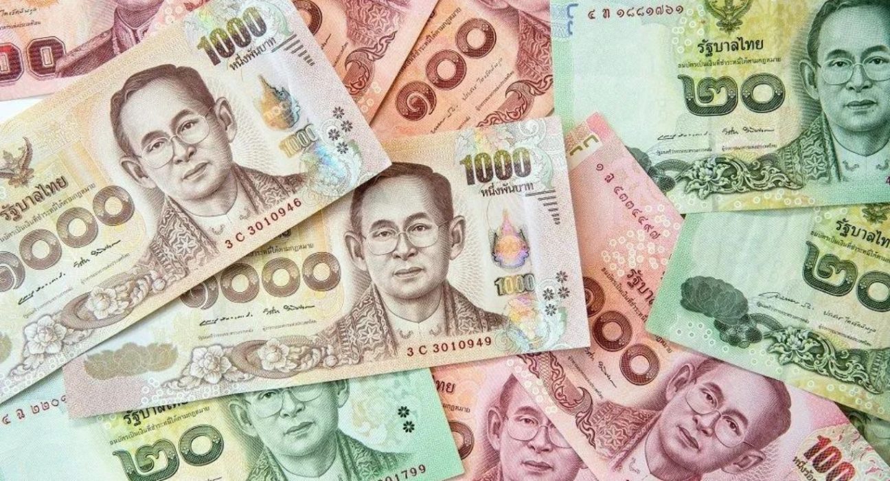 Thai Baht Sees a Slight Uptick in Value Against Major Currencies.