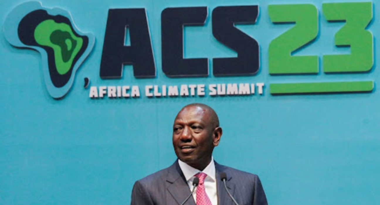 Kenyan President William Ruto Sees Climate Crisis as an Opportunity for African Investment